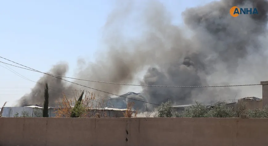 Xaçerêya Elî Fero  hat bombebarankirin