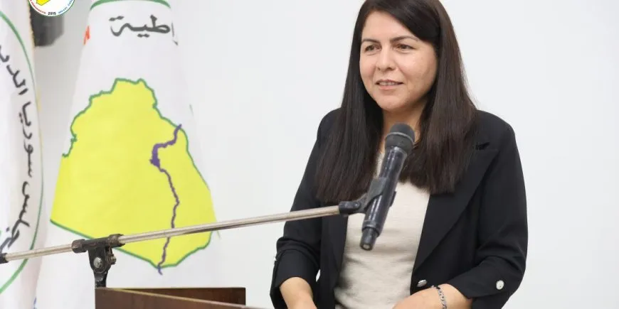 Hevseroka MSD`ê di Kongreya Rêya Sûriyeya Demokratîk de axivî