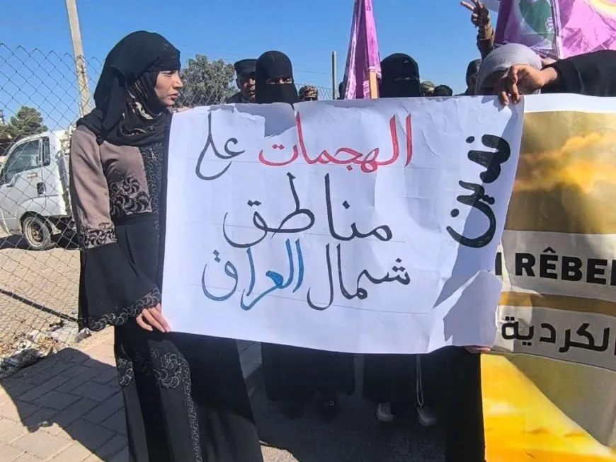 Xelkê Dêrazorî li dijî êrişan daket qadan