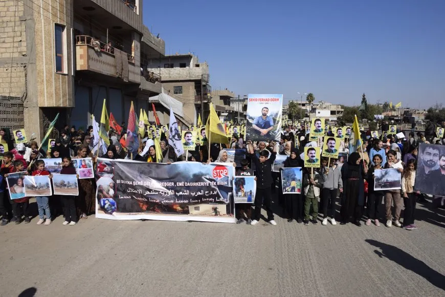 Xelkê Dêrik û Amûdê li dijî êrişan daketin qadan