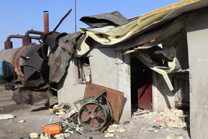 Ji ber êrişên dewleta Tirk a dagirker zirareke pir mezin gihaşt binesaziyê