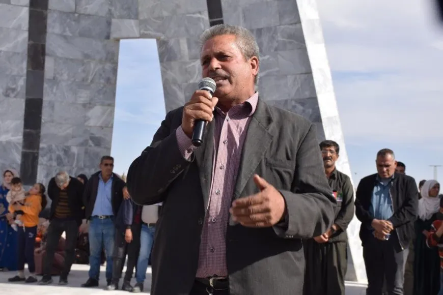 Li Kobanê ji bo 2 şehîdan merasîmek hat lidarxistin