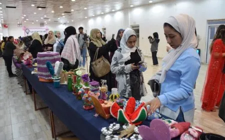Li Reqayê pêşangeha hunera jinan