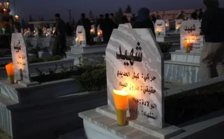 Li Minbicê şehîdên mehên Tebax, Îlon û Cotmehê hatin bibîranîn