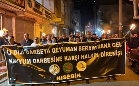Nisêbînî li dijî desteserkirinê meşeke meşaleyê li dar xist