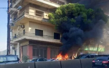 Artêşa Îsraîlê li Lubnanê erebeyek bombebaran kir: Jinek hat kuştin