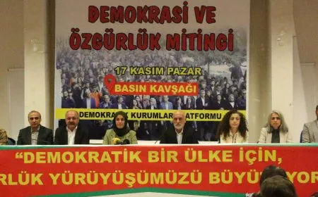 Deklarasyona ‘Demokrasî û Azadiyê: Navnîşana çareseriyê Rêber Abdullah Ocalan e