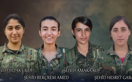 YPJ’ê 4 şehîd bi bîr anîn