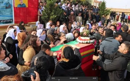 Şengaliyan şehîd Kerîm bi peyamên berxwedan û tolhildanê spartin axê