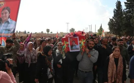 Şehîd Ronahî Amanos li Ehdasê hate pêşwazîkirin