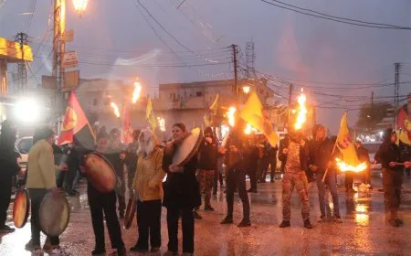 Li gelek bajaran salvegera 46’emîn a damezirandina PKK’ê hat pîrozkirin