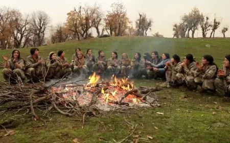 Li çeperên gerîla salvegera PKK'ê hate pîrozkirin