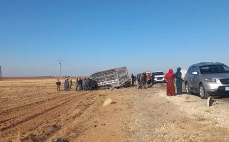 Li ser rêya Amûdê-Hesekê qeza: 4 welatî mirin