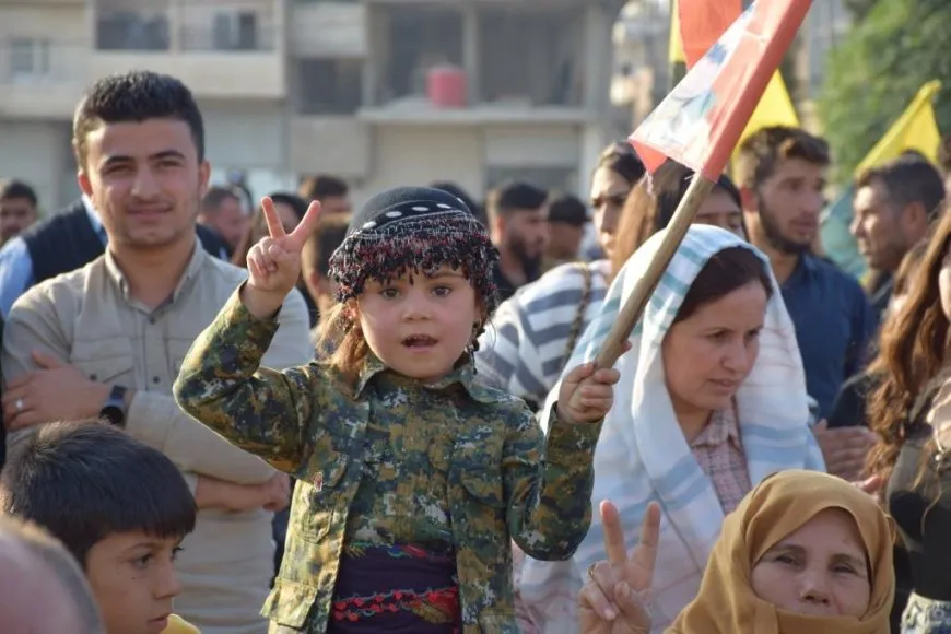 Di Roja Kobanê a cîhanê de soza bidestxistina azadiya fîzîkî ya Rêber Abdullah Ocalan hat dayîn