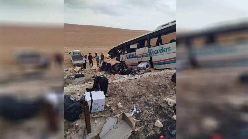 Li ser rêya Reqa - Hemayê qeza: 2 kes mirin û 20 birîndar bûn