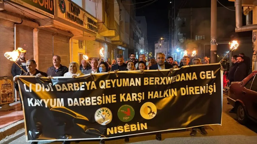 Nisêbînî li dijî desteserkirinê meşeke meşaleyê li dar xist