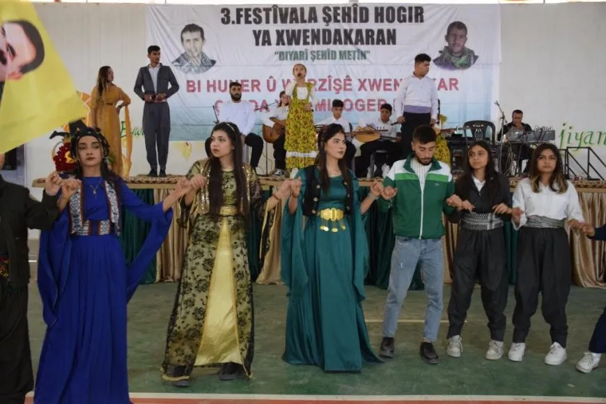  Çalakiyên li Kobanê yên Festîvala Şehîd Hogir li dar ketin