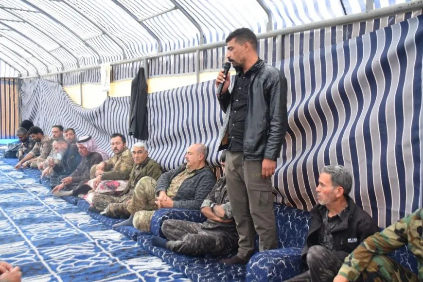 Xelkê Reqayê sersaxî da malbata şehîd Mûsa El Hemadê