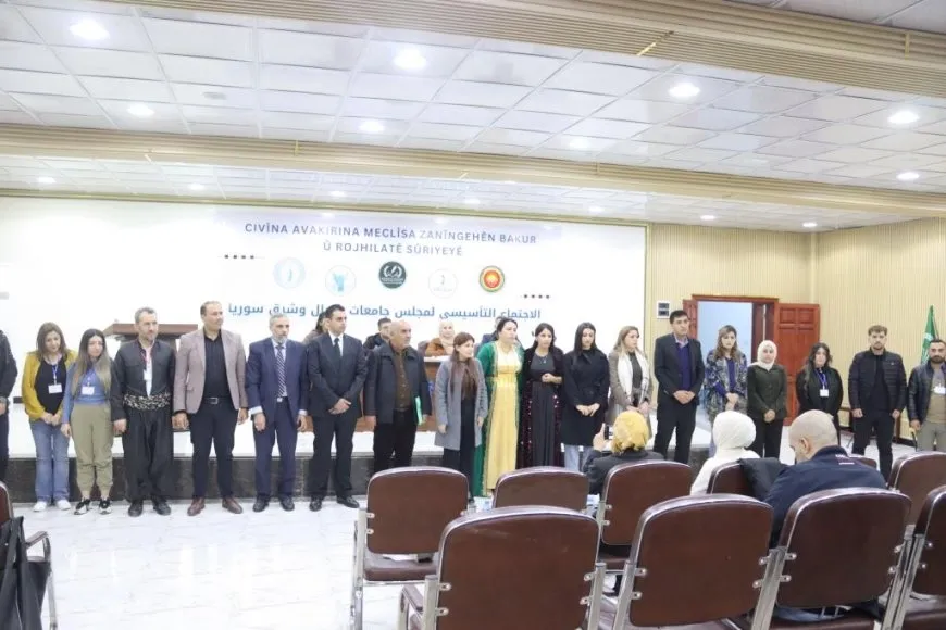 Meclisa Zanîngeha Bakur û Rojhilatê Sûriyeyê hat avakirin