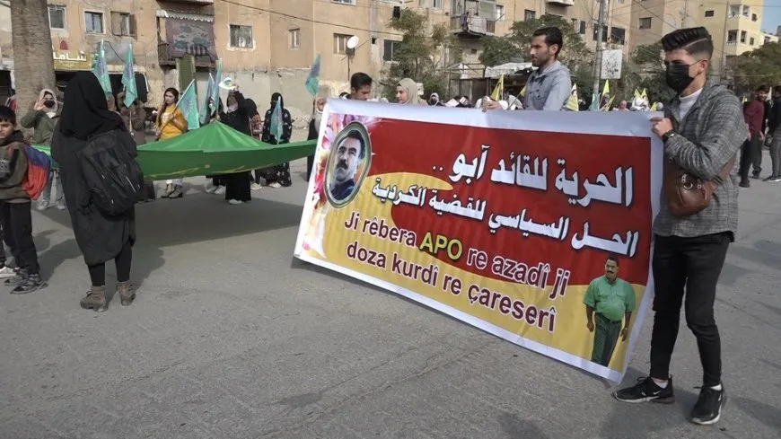 Li Tebqayê ji bo azadiya Rêber Abdullah Ocalan meş