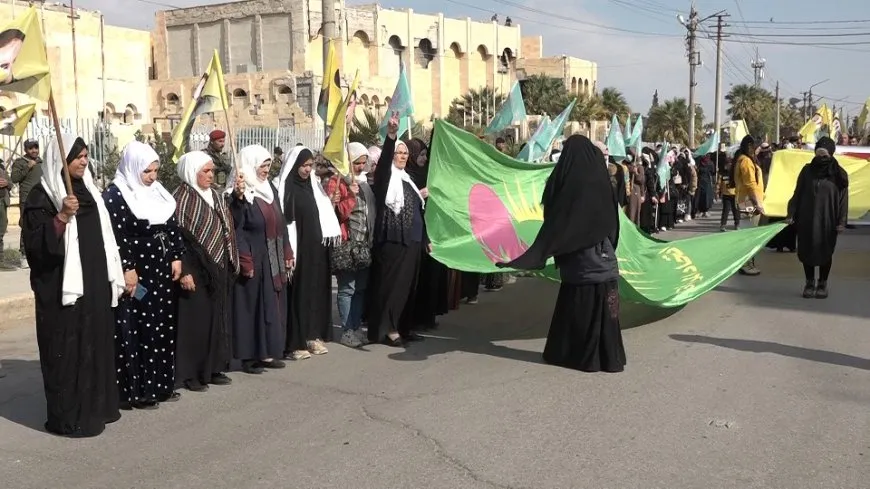Li Tebqayê ji bo azadiya Rêber Abdullah Ocalan meş