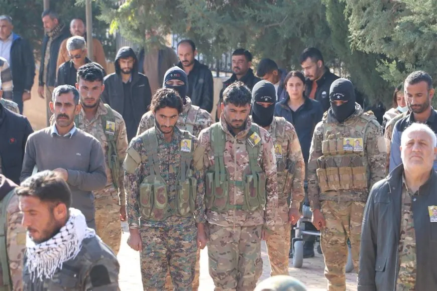 Li Hesekê 2 şehîdên QSD`ê hatin veşartin