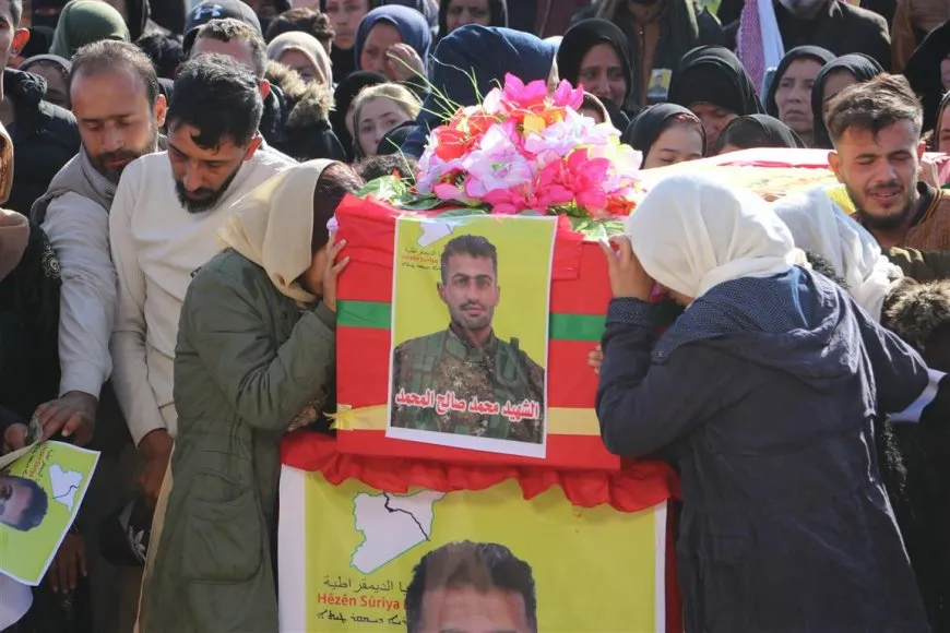 Li Hesekê 2 şehîdên QSD`ê hatin veşartin
