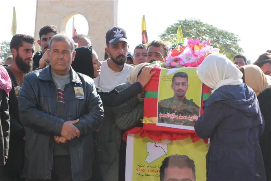 Li Hesekê 2 şehîdên QSD`ê hatin veşartin