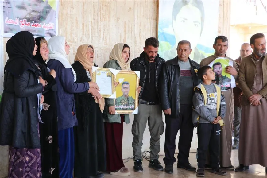 Li Hesekê 2 şehîdên QSD`ê hatin veşartin