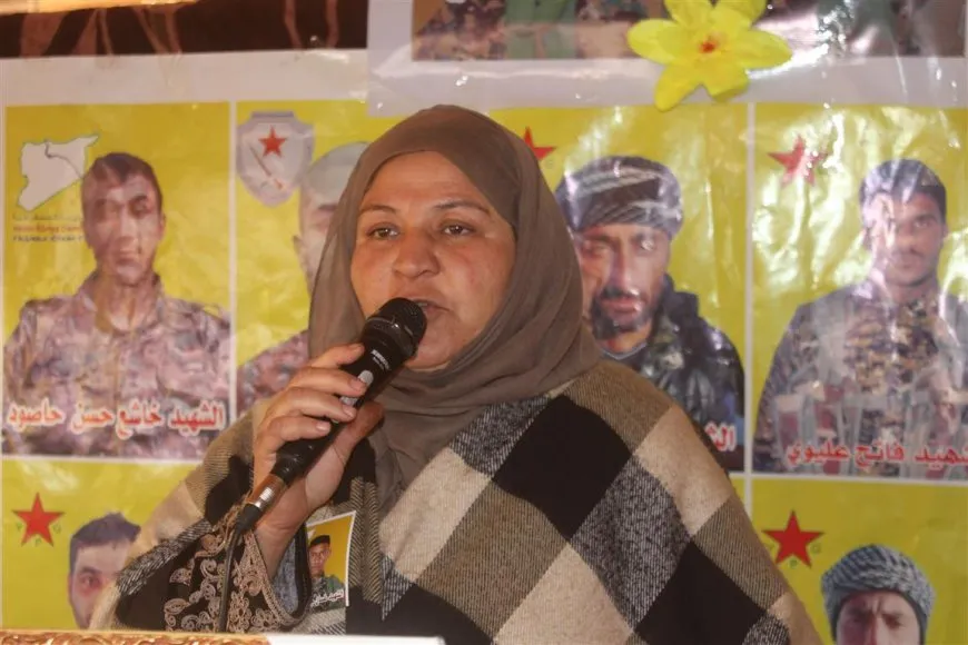 Xelkê Til Hemîsê sersaxî da malbata şehîd Xesan El Elawî