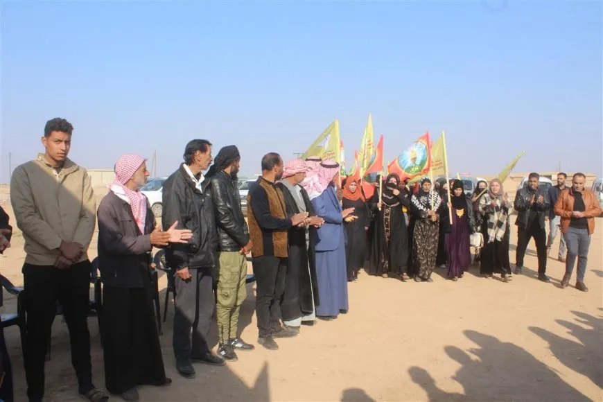 Xelkê Til Hemîsê sersaxî da malbata şehîd Xesan El Elawî