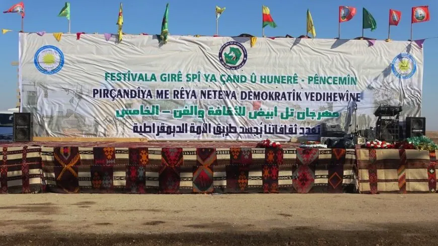 Festîvala 5ˋemîn a Girê Spî ya Çand û Hunerê dest pê kir