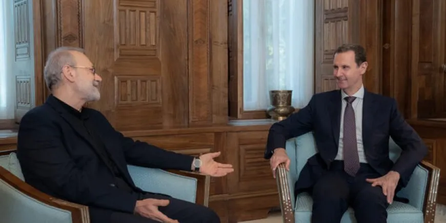 Elî Larîcanî bi Esed re civiya