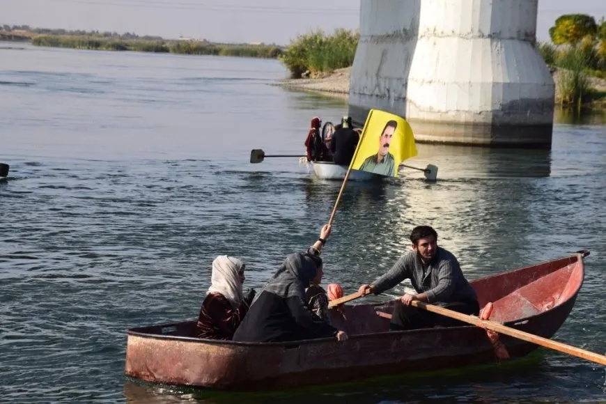 Jinan ji bo Rêber Abdullah Ocalan çalakiyek li dar xist