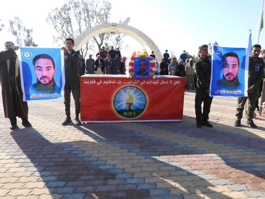 Di merasîma oxirkirinê de soza şopandina rêya şehîdan