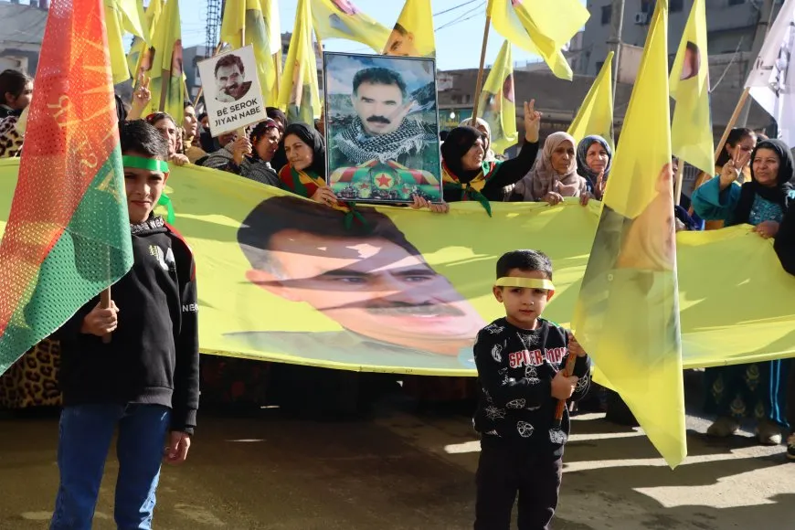 Li Qamişlo û Girkê Legê meş: Rêber Apo vîna me ye