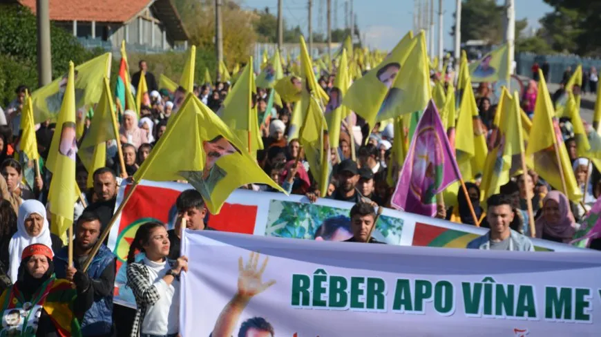 Li Qamişlo û Girkê Legê meş: Rêber Apo vîna me ye