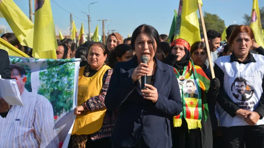 Li Qamişlo û Girkê Legê meş: Rêber Apo vîna me ye