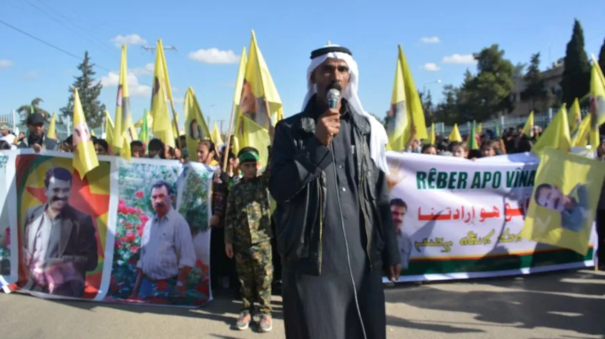 Li Qamişlo û Girkê Legê meş: Rêber Apo vîna me ye