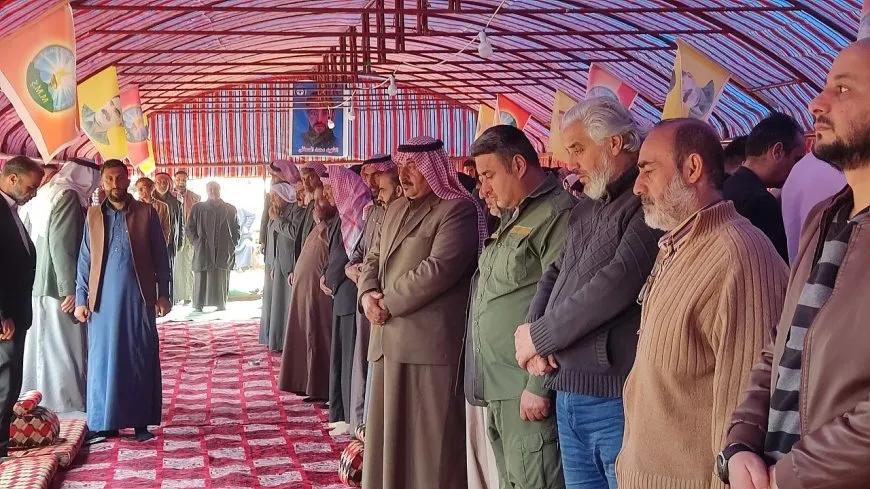 Sersaxî ji malbata şehîd Mihemed El Mistefa re hat xwestin