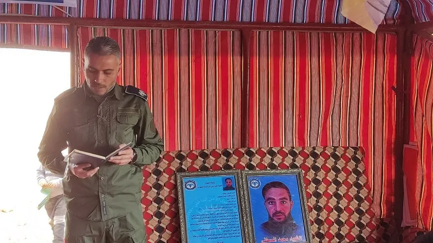 Sersaxî ji malbata şehîd Mihemed El Mistefa re hat xwestin