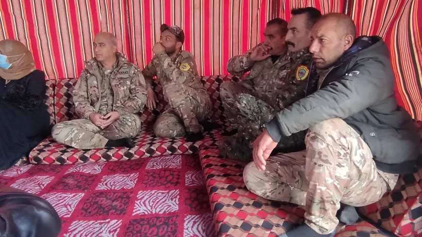 Sersaxî ji malbata şehîd Mihemed El Mistefa re hat xwestin