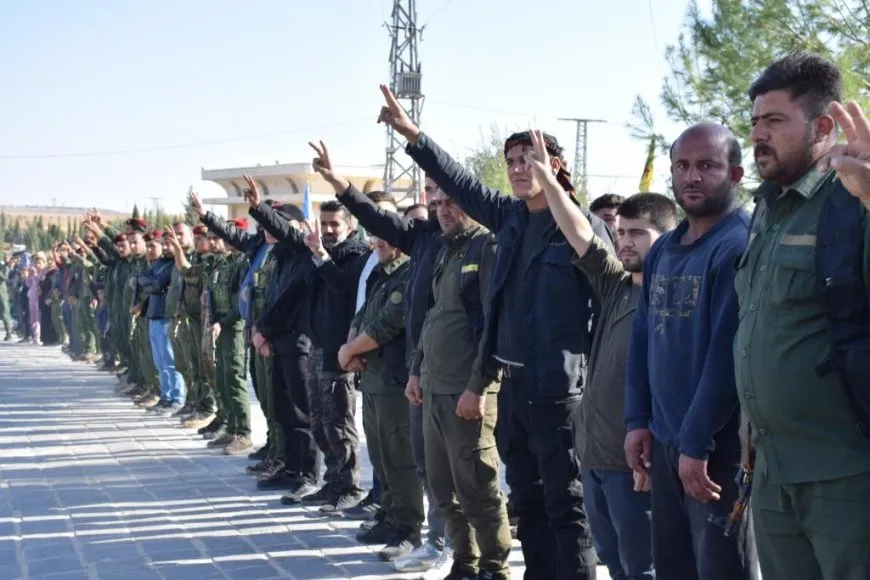 Di merasîma oxirkirinê de, soza şopandina rêya şehîd hat dayîn