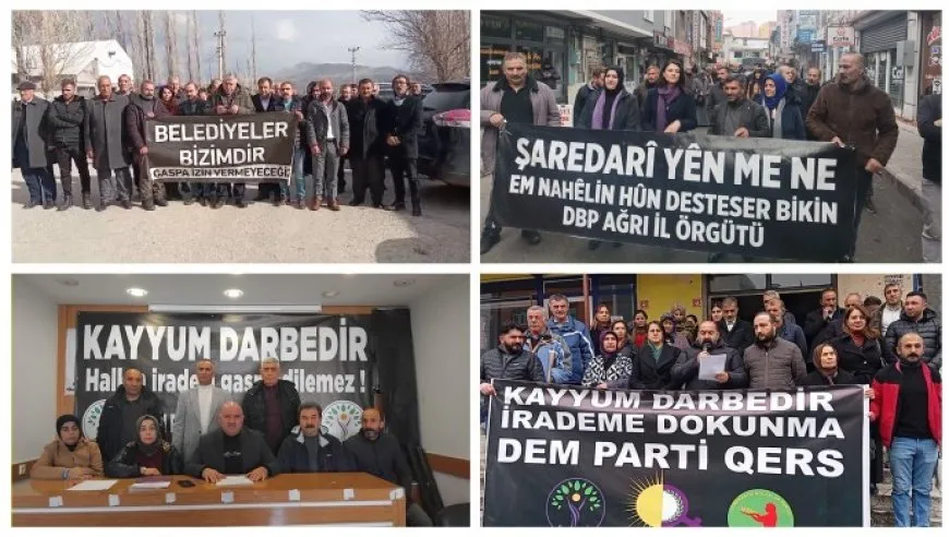 Qeyûm li gelek bajaran hatin protestokirin