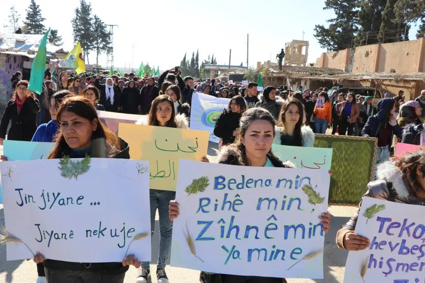 Li 3 bajaran meş: Wê têkoşîna li dijî tundiyê bidome