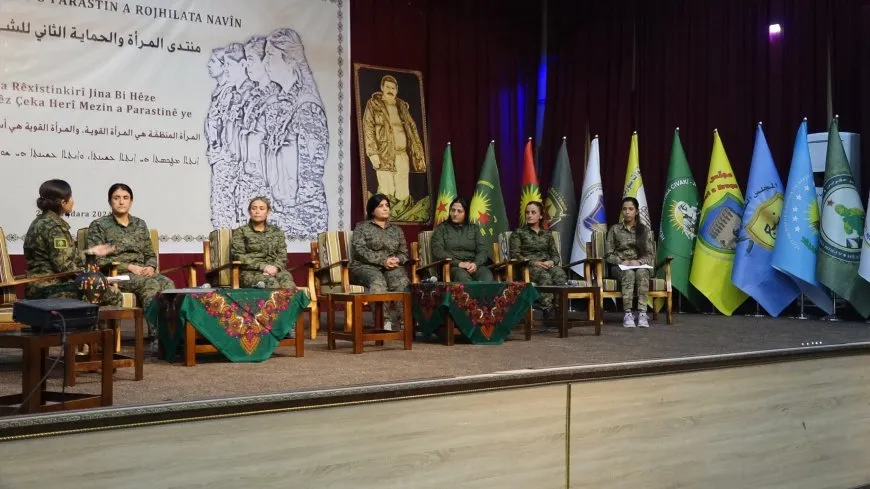 YPJ’ê Komxebata 2`yemîn ya Jin û Parastinê a Rojhilata Navîn lidar xist