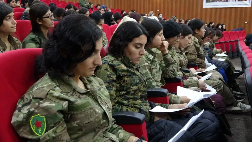 YPJ’ê Komxebata 2`yemîn ya Jin û Parastinê a Rojhilata Navîn lidar xist