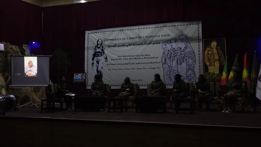 YPJ’ê Komxebata 2`yemîn ya Jin û Parastinê a Rojhilata Navîn lidar xist
