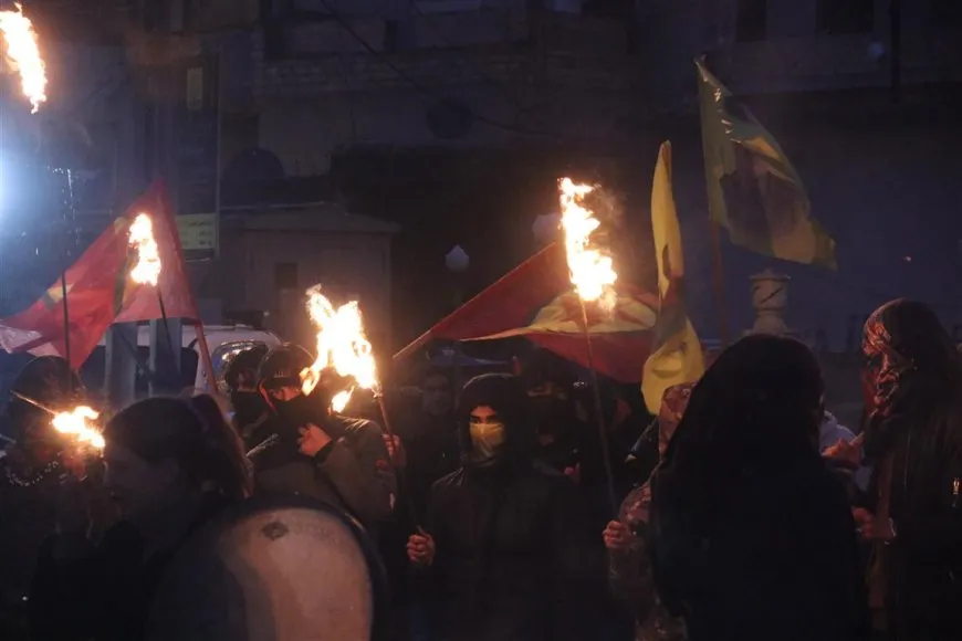 Li gelek bajaran salvegera 46’emîn a damezirandina PKK’ê hat pîrozkirin