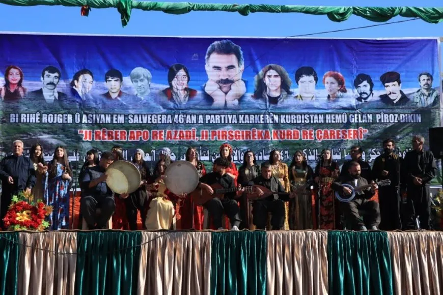 Li Herêma Bakur û Rojhilatê Sûriyeyê pîrozbahiyên salvegera PKKˋê